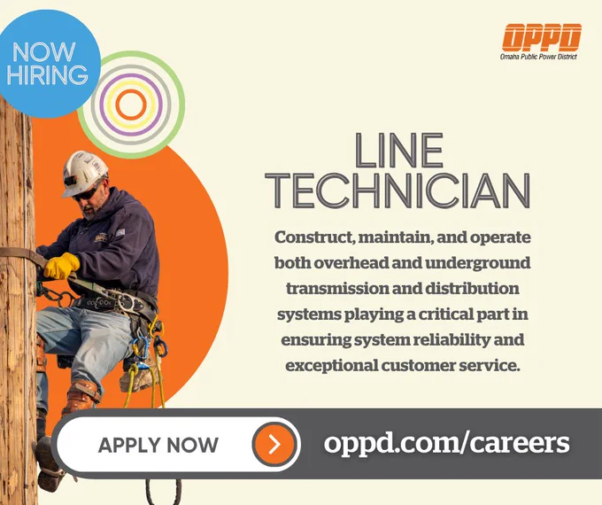line technician job posting oppd