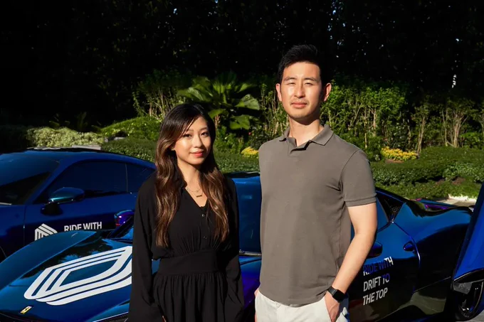 Drift founders: Cindy Leow and David Lu