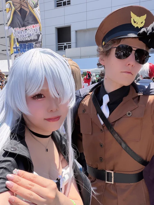 指揮官っ！アンダーソンンンンン🙏
めちゃくちゃ暑い衣装かと思いますが参戦感謝です🥲