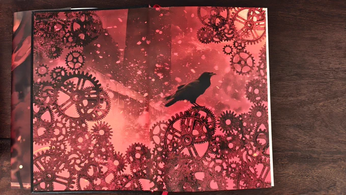 Custom endpapers