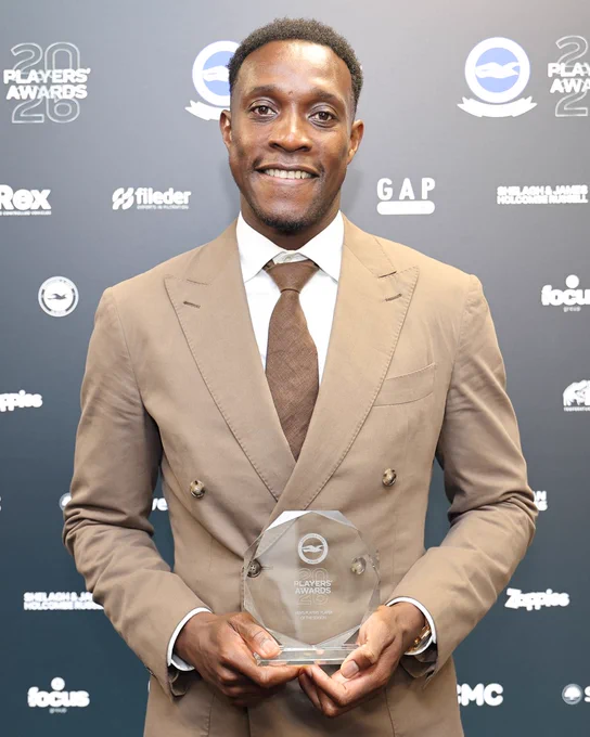 Danny with his Players' Player of the Season award. Well deserved!
