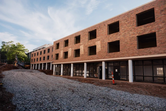A photo of McBryde before demolition began at the University of South Carolina. 