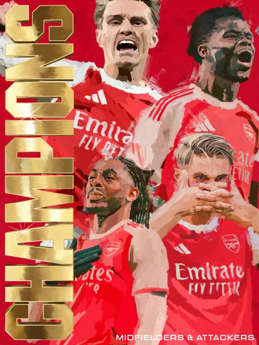 Champions: Midfielders and Attackers.