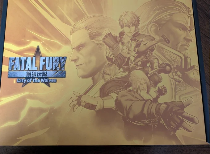 FATAL FURY COTW press kit box