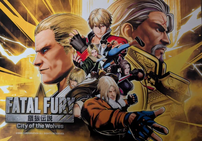 Other side of the letter featuring key art from the Legends edition 