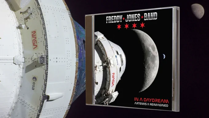 Freddy Jones Band has released "In a Daydream (Artemis II Reimagined)," a remix of their 1993 hit song that was played as a wakeup call on the moon mission. (Freddy Jones Band/NASA)