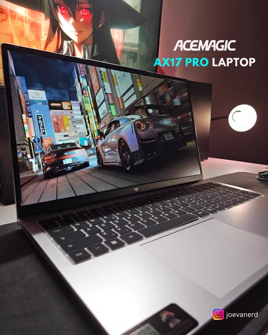 ACEMAGIC AX17 Pro #Laptop, your setup’s centerpiece!!! 🌌💻 
With bold design and unmatched speed, the AX17 Pro elevates every desk into a command center 🚀

📸 joevanerd

✨ Ready to power up your world? Get yours now on our official website 👉 acemagic.com and enjoy 3% OFF with discount code ACEFAN3

🛒💨 https://acemagic.com/products/ax17-laptop

#ACEMAGIC #ACEMAGICAX17Pro #ACEMAGICLaptop