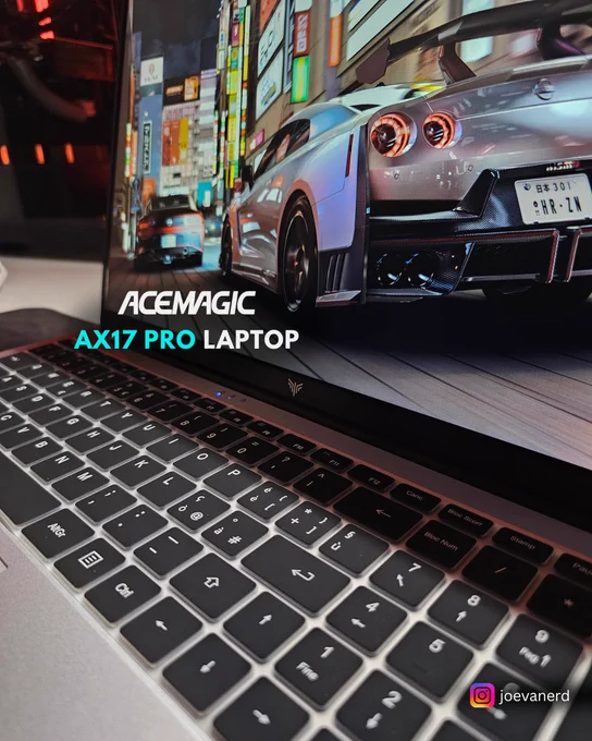 ACEMAGIC AX17 Pro #Laptop, your setup’s centerpiece!!! 🌌💻 
With bold design and unmatched speed, the AX17 Pro elevates every desk into a command center 🚀

📸 joevanerd

✨ Ready to power up your world? Get yours now on our official website 👉 acemagic.com and enjoy 3% OFF with discount code ACEFAN3

🛒💨 https://acemagic.com/products/ax17-laptop

#ACEMAGIC #ACEMAGICAX17Pro #ACEMAGICLaptop