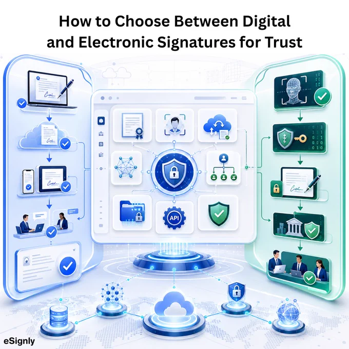 Trusted digital workflows require the right signature technology for security, auditability & legal defensibility.

Learn how to choose between digital & electronic signatures for long-term business trust

https://www.esignly.com/electronic-signature/digital-signature-vs-electronic-signature-the-definitive-guide-to-choosing-the-right-technology-for-legal-defensibility-and-trust.html

#DigitalTrust #ComplianceManagement #EnterpriseSecurity #eSignly