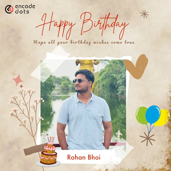 Happy Birthday Rohan!