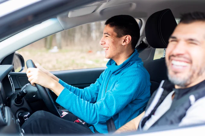 Young driver