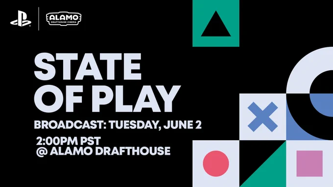 STATE OF PLAY 
Broadcast: Tuesday, June 2
2:00PM PST
@ ALAMO DRAFT HOUSE