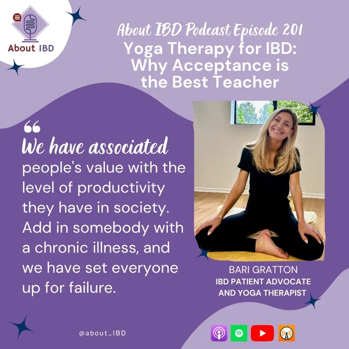 "We have associated people's value with the level of productivity they have in society. Add in somebody with a chronic illness, and we have set everyone up for failure." —Bari Gratton