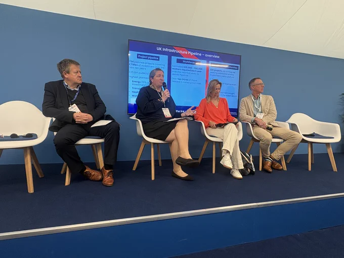Mark Chivers, Becky Wood, Suzannah Nichol and Mark Bourgeois at UKREiiF