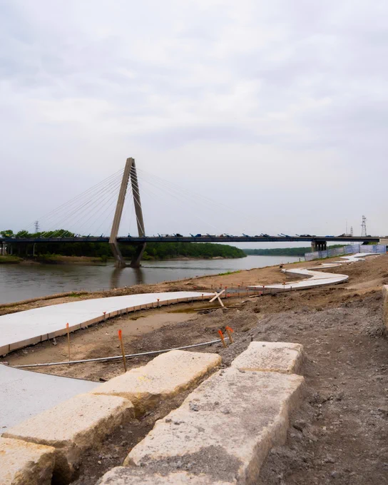 Founders park construction update