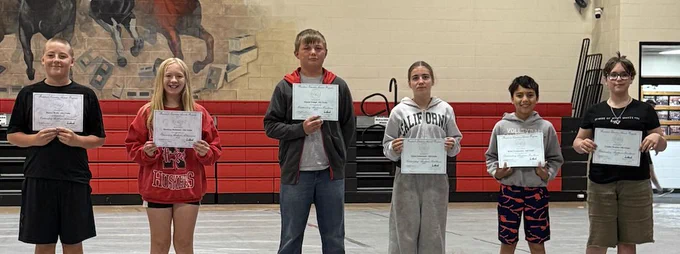 6th Grade Awards