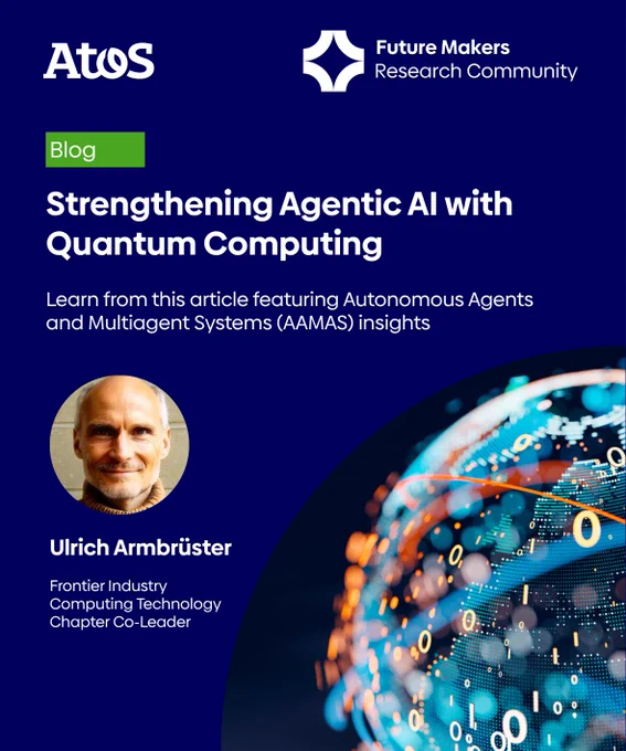 Atos - FRMC blog - Strengthening Agentic AI with Quantum Computing