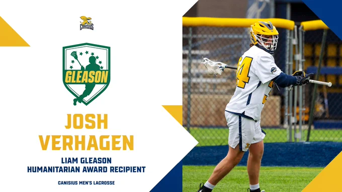 Josh Verhagen 
Liam Gleason
Humanitarian Award Recipient graphic