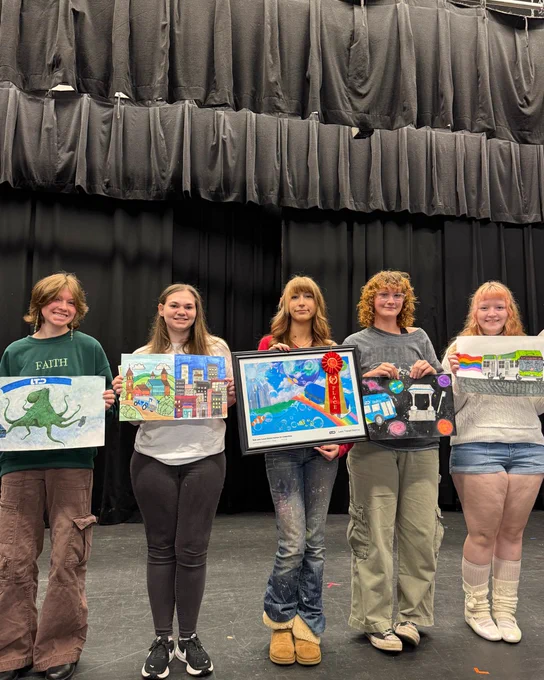 LTD Youth Art Contest winners and honorable mentions