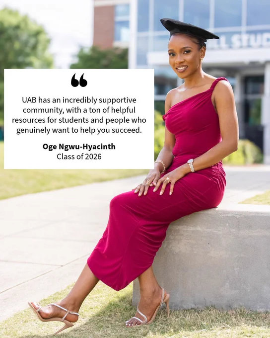 A photo of recent graduate Dr. Oge Ngwu-Hyacinth.