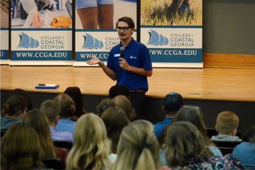 Logan Zimmerman, College of Coastal Georgia 2026 Graduate, President of Student Government Association