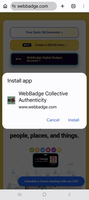 4️⃣ Tap "Install" to confirm.