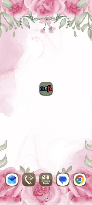 You now have a clean, standalone WebBadge icon directly on your home screen!