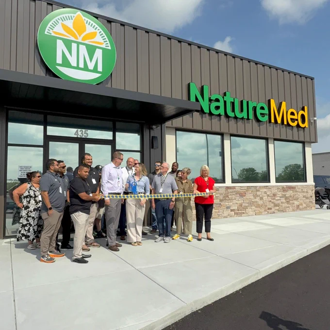 NatureMed ribbon cutting