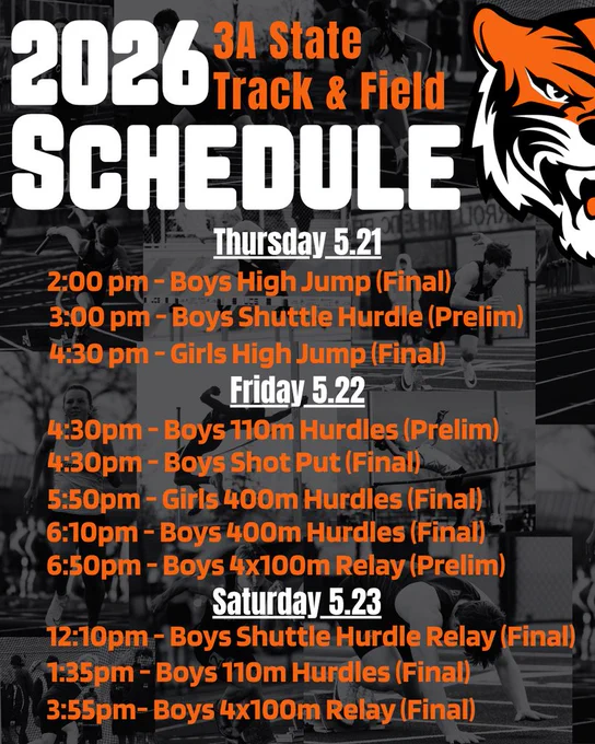 state track schedule