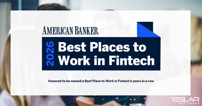 Teslar Software has been named one of the 2026 Best Places to Work in Fintech by American Banker for the sixth year in a row. Learn how Teslar’s people-first culture continues to foster connection and growth across the fintech industry.