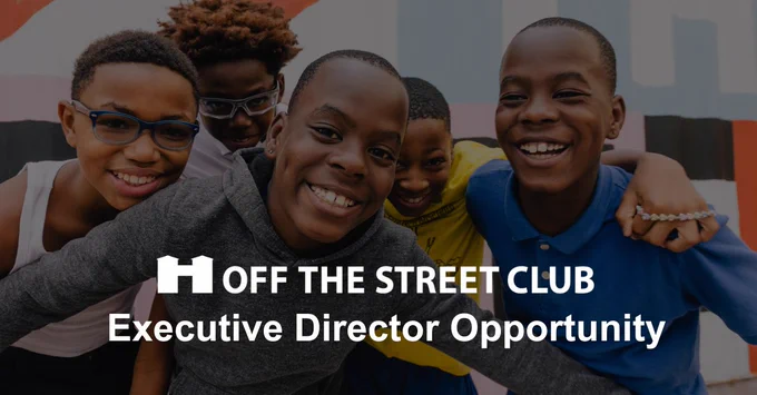 KEES Executive Search Client, Off The Street Club, seeks a dynamic Executive Director (ED). Balancing the Club’s rich history with a forward-looking vision, the next leader will ensure it remains a beacon of hope in the community. Reporting to the Board of Directors, the ED will strengthen existing processes and programming, professionalize operations, and advance the Club to new heights while preserving its legacy.
To apply or learn more about this executive opportunity, please visit: https://kees2success.com/off-the-street-club-executive-director-opportunity/ 
#Nonprofit #Jobs #Leadership #Illinois #Chicago #ExecutiveDirector 
