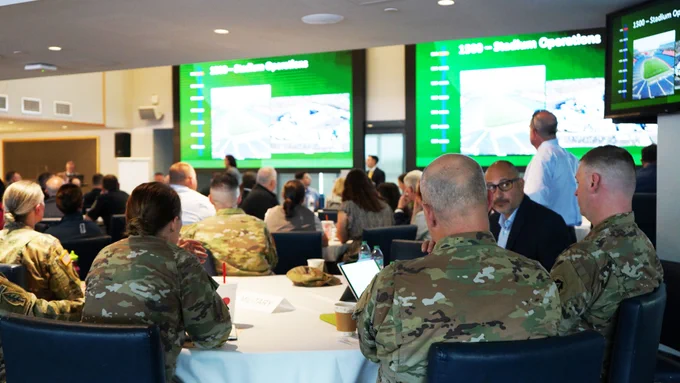 MEMA convened approximately 130 representatives from nearly 30 local, state, federal, and private-sector agencies today, including the Massachusetts National Guard, for “Operation Red Card.”