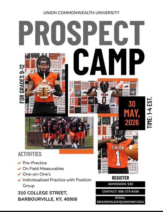 Come and camp with the Bulldogs!!!