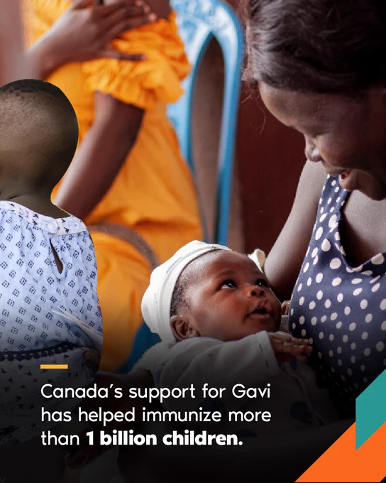 A mother breastfeeding her baby while another child stands nearby, highlighting immunization support efforts.