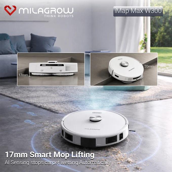 17 mm Smart Mop Lifting with AI sensing automatically prevents carpet wetting, ensuring smarter, cleaner, and hassle-free floor care.


Shop Now: https://zurl.co/WK2yv