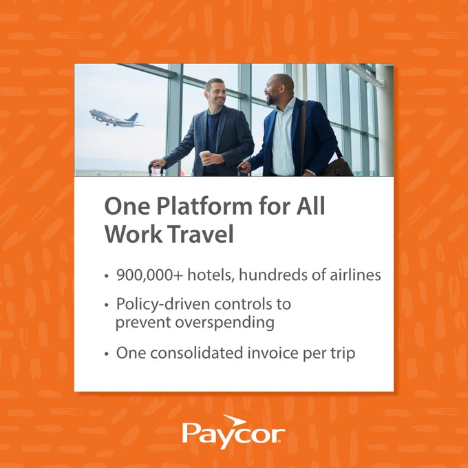 One platform for all work travel.