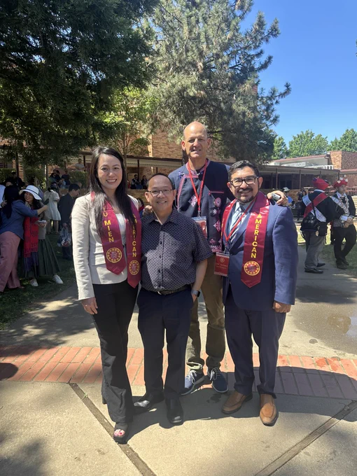 Mayor McCarty, councilmember Guerra, assembly member Nguyen and a representative