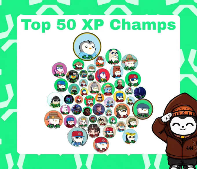 Top 50 XP CHAMPS - Week 70