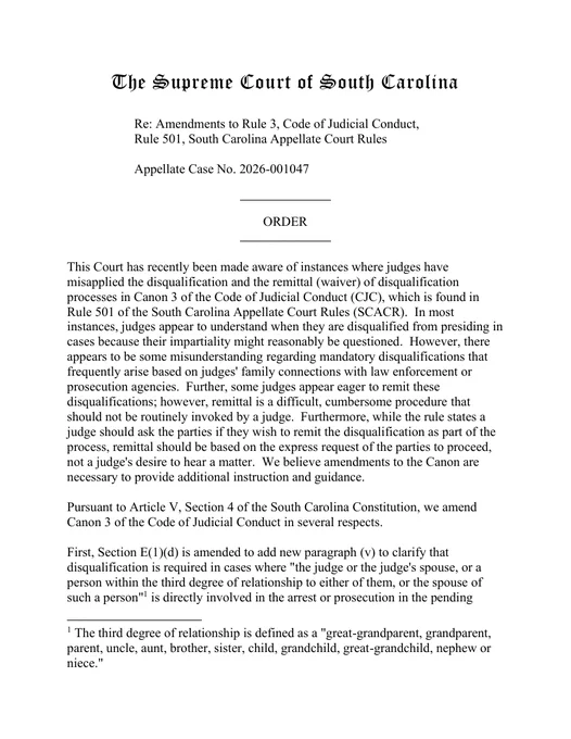 Page 1 of the order 2026-06-04-01