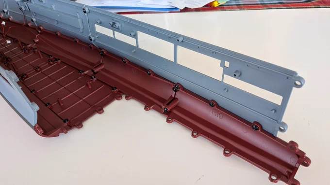 Hachette Graf Zeppelin 1/200 scale model, step 43