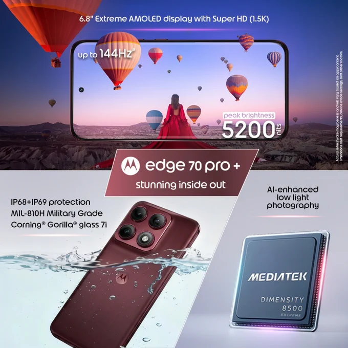 Motorola Edge 70 Pro 