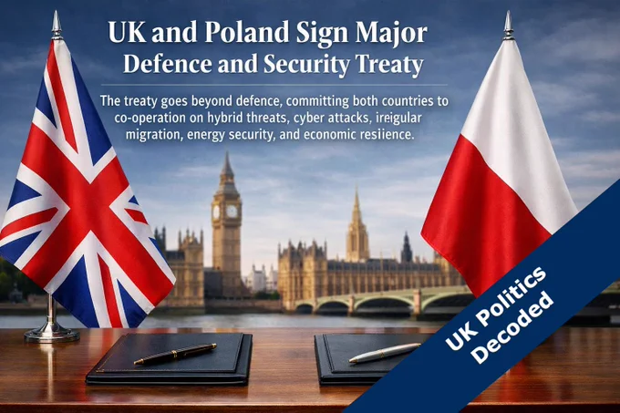 Read our Article that explains the UK-Poland Defence Treaty 2026