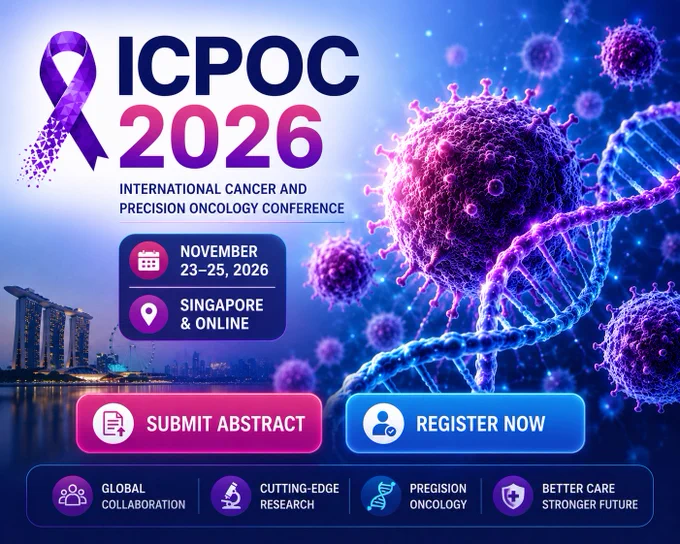 #ICPOC2026 #CancerResearch #PrecisionOncology #CancerInnovation #OncologyConference #ClinicalResearch #MedicalResearch #CancerCare #GlobalHealthcare #FutureOfOncology
