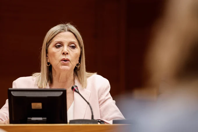 La consellera de Educación, Carmen Ortí, presenta los presupuestos de su departamento para 2026