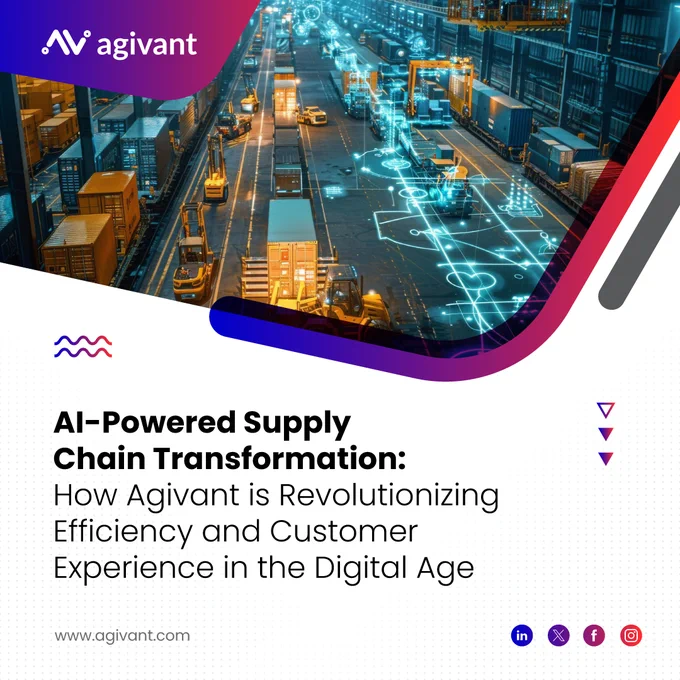 Agivant is using AI to make supply chains smarter! We're helping businesses run smoother, save money, and keep customers happy. It's all about making your digital supply chain faster and more efficient.