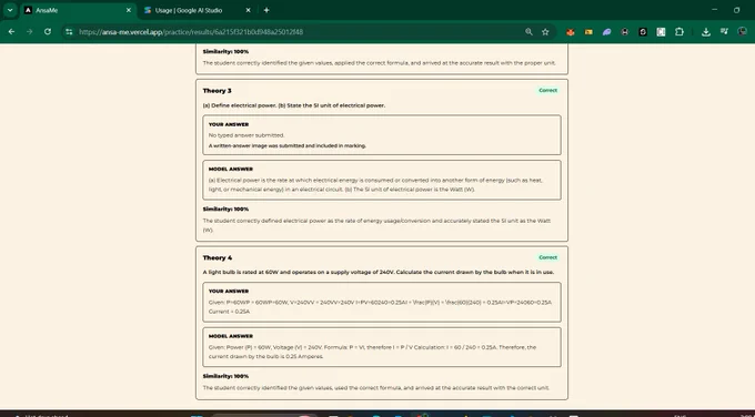 Proper Scoring System for written Solutions