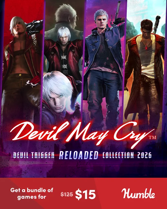 Devil May Cry: Devil Trigger Reloaded Collection 2026 | Humble Bundle