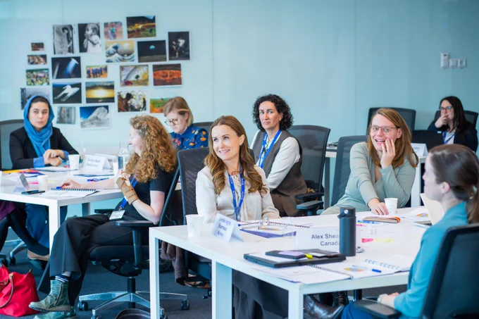 Participants at the GCSP course