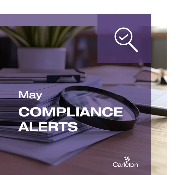 May 2026 Compliance Alerts