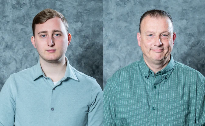 Foto's van burgerraadsleden Kevin en Marcel Stotijn (Gouda Vitaal) 